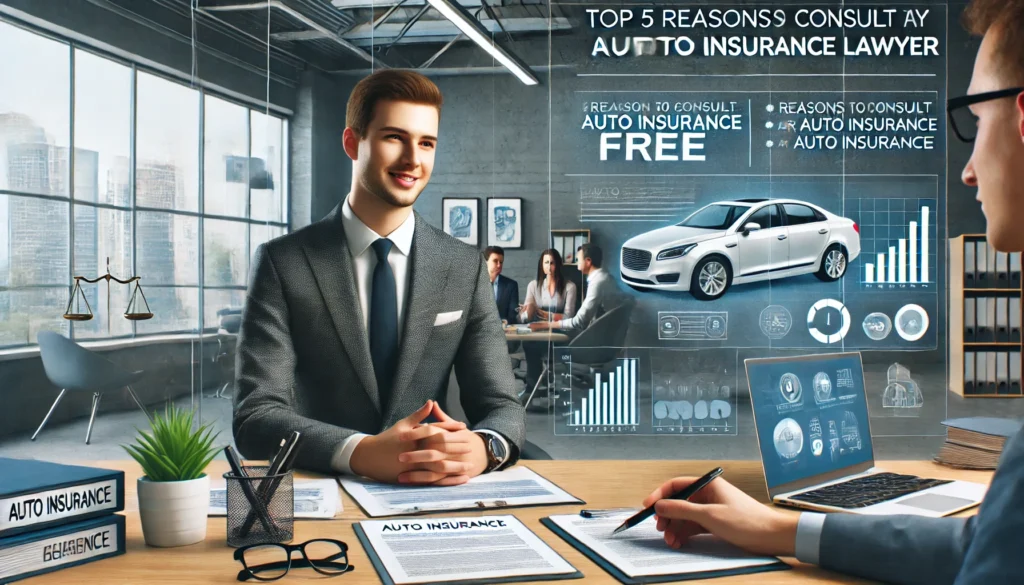 Top 5 Reasons to Get an Auto Insurance Lawyer Free Consultation